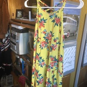 Girl’s Forever 21 Yellow Floral Dress